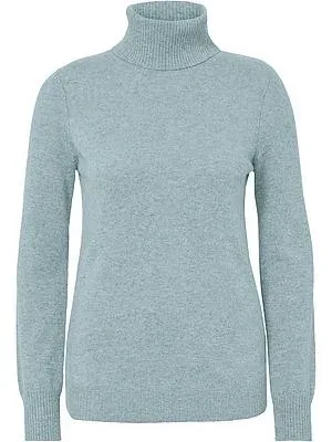 Rollkragen-Pullover aus 100% Premium-Kaschmir Peter Hahn grün