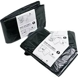 Müllsäcke für Sanitär Abfalleimer Janibell Privé, 10 x 30 l, 100 % biologisch abbaubar, HDPE, schwarz
