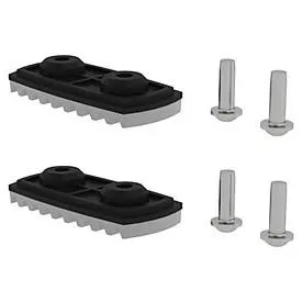 MUNK Günzburger Steigtechnik 019211 Fußplatten 2 St.