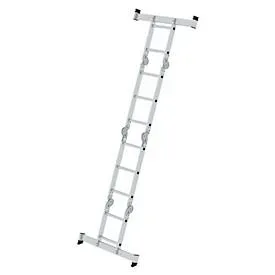 MUNK Günzburger Steigtechnik 031320 Aluminium Sprossen-Vielzweckleiter 18 kg