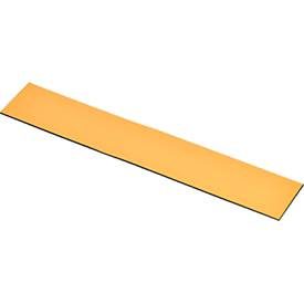 Magnet-Lagerschilder, gelb, 70 x 200 mm