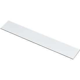 Magnet-Lagerschilder, weiss, 60 x 150 mm