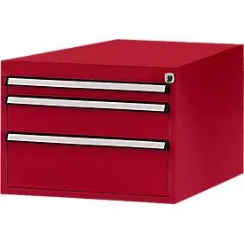 Manuflex Schubladen-Unterbau, für T 1000 mm, rubinrot