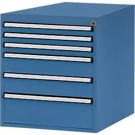 Manuflex Schubladen-Unterbauten, für Werkbank Profi Tiefe 700 mm, brillantblau