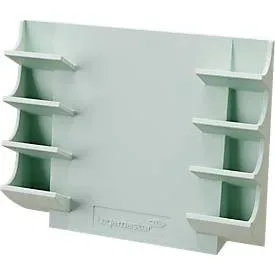 Markerhalter Legamaster, für Glasboards, für 4 Marker, Neodym-Magnet, sage green