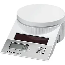MAUL Briefwaage MAULtronic S 2000g 15120 02 0,5g-100g/1g-100-2000g weiss