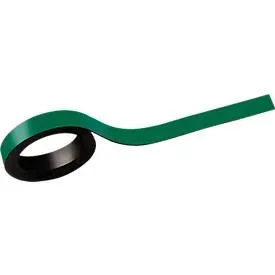 MAUL Magnetstreifen, beschriftbar, L 1000 x B 10 mm, 2 Stück, grün