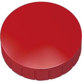 MAUL Solidmagnete, ø 38 x 15,5 mm, 10 Stück, rot