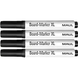 MAUL Tafelschreiber XL, schwarz, 4 Stück