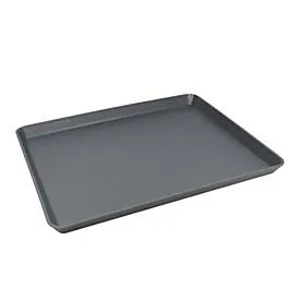 meet by Paperflow Mehrwegteller MEET TRAY, 230 x 150 mm, Kunststoff (PP), anthrazitgrau, 12 Stück
