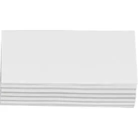 Moderationskarten, rechteckig, 95 x 205 mm, 250 Stück, weiss