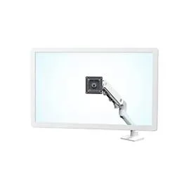 Monitorarm Ergotron HX, für Monitore bis 42?, ergonomisch, höhenverstellbar, mit Tischklemme, weiss