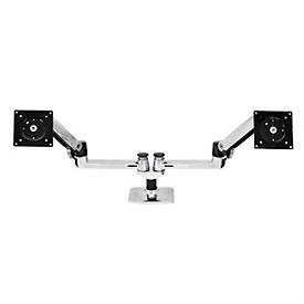 Monitorarm ergotron® LX, für 2 Displays bis 27? & bis 9,1 kg pro Monitor, Tischhalterung, höhenverstellbar, neigbar, VESA, matt-schwarz