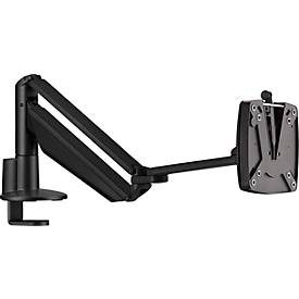 Monitorarm Novus CLU III C, für 1 Monitor bis 7 kg, mit Tischbefestigung, neig/schwenk/höhenverstellbar, schwarz