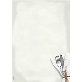 SIGEL Motiv-Papier A4 DP125 Menü Speisen 90g,50 Blatt