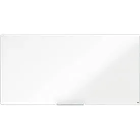 nobo Whiteboard Prestige, Stahl, weiss emailliert, magnethaftend, B 1800 x H 900 mm