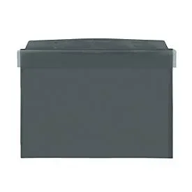 Orgatex-Magnettaschen, m. Klappe, A5 quer, anthrazit, 50 St.