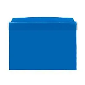 Orgatex-Magnettaschen, m. Klappe, A5 quer, blau, 50 St.