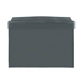 Orgatex Sichttaschen, m. Klappe, A5 quer, anthrazit, 50 St.