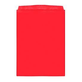 Orgatex Sichttaschen, A4 hoch, rot, 10 St.