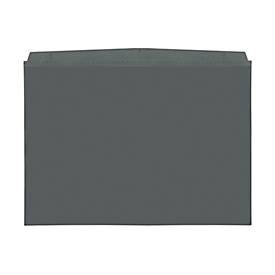 Orgatex Sichttaschen, A4 quer, anthrazit, 10 St.