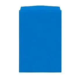 Orgatex Sichttaschen, A5 hoch, blau, 10 St.