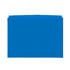 Orgatex Sichttaschen, A5 quer, blau, 10 St.