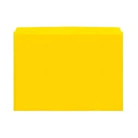 Orgatex Sichttaschen, A5 quer, gelb, 10 St.