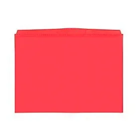 Orgatex Sichttaschen, A5 quer, rot, 10 St.