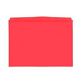 Orgatex Sichttaschen, A5 quer, rot, 50 St.