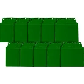 Orgatex Sichttaschen, A6 quer, grün, 10 St.