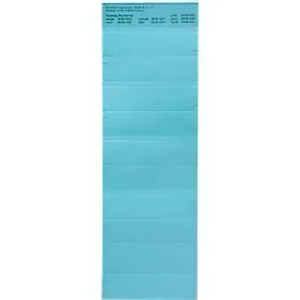 Organisationsstreifen, blau