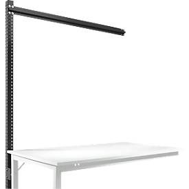 Aufbauportal, Ansatzisch SPEZIAL Arbeitstisch-/Werkbanksystem UNIVERSAL/PROFI, 1500 mm, anthrazit