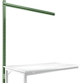 Aufbauportal, Ansatzisch SPEZIAL Arbeitstisch-/Werkbanksystem UNIVERSAL/PROFI, 1500 mm, resedagrün