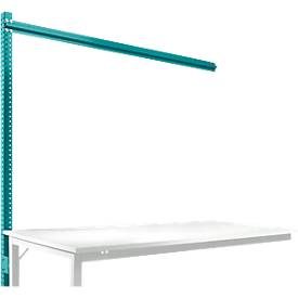 Aufbauportal, Ansatzisch SPEZIAL Arbeitstisch-/Werkbanksystem UNIVERSAL/PROFI, 1750 mm, wasserblau