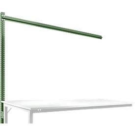 Aufbauportal, Ansatzisch SPEZIAL Arbeitstisch-/Werkbanksystem UNIVERSAL/PROFI, 2000 mm, resedagrün
