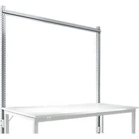 Aufbauportal, Grundtisch STANDARD Arbeitstisch-/Werkbanksystem UNIVERSAL/PROFI, 1750 mm, alusilber