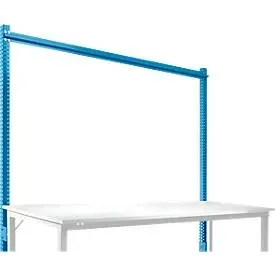 Aufbauportal, Grundtisch SPEZIAL Arbeitstisch-/Werkbanksystem UNIVERSAL/PROFI, 2000 mm, lichtblau