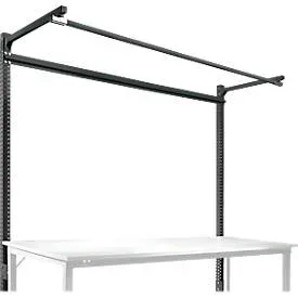 Aufbauportal m. Ausleger, Grundtisch SPEZIAL Arbeitstisch/Werkbank UNIVERSAL/PROFI, 2000 mm, anthrazit