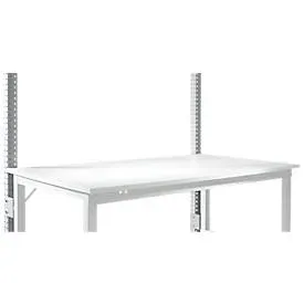 Aufbauportal, niedrig, Grundtisch SPEZIAL Arbeitstisch/Werkbank UNIVERSAL/PROFI, alusilber