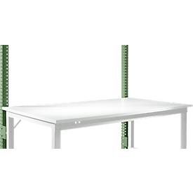 Aufbauportal, niedrig, Grundtisch SPEZIAL Arbeitstisch/Werkbank UNIVERSAL/PROFI, resedagrün