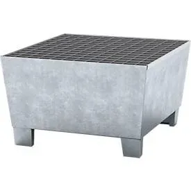 Auffangwanne WG 20, für 1 x 200 l Fass, verzinkt