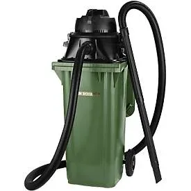 Aufsatzsauger Manutec-Mammut, 1100 W, geeignet für 120 l Mülltonnen, ohne Werkzeugsteckdose, mit 1 Patronenfilter & 1 Vliesfilter
