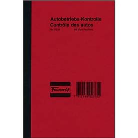 FAVORIT Autobetriebskontrolle D/F 5208 12,0&times;18,0cm 48 Blatt