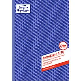 AVERY® Zweckform Aufmassbuch Nr. 1778