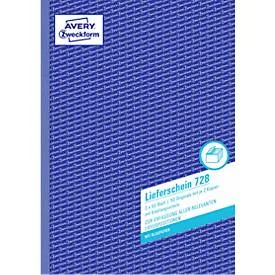 AVERY Zweckform Lieferscheine 728 DIN A4 Perforiert N/A 50 Blatt