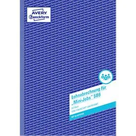 AVERY® Zweckform Lohnabrechnung für geringfügig Beschäftigte Nr. 506