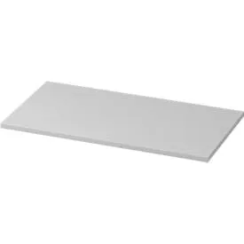 Abdeckplatte TOPAS LINE, für Regale und Schränke,  B 805 mm, lichtgrau