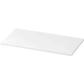 Abdeckplatte TOPAS LINE, für Regale und Schränke,  B 805 mm, weiss