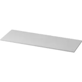 Abdeckplatte TOPAS LINE, für Regale und Schränke,  B 1205 mm, lichtgrau